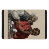 1895 sigaar Ad Afro-Amerikaans Magneet (Horizontaal)
