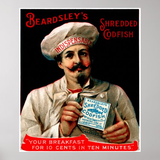 1895 Snoedvis Poster (Voorkant)