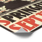 1895 Springfield Massachusetts Bicycle Tournament Poster (Hoek)