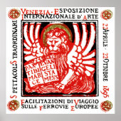 1895 Venetië Art Poster (Voorkant)