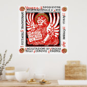 1895 Venetië Art Poster (Keuken)