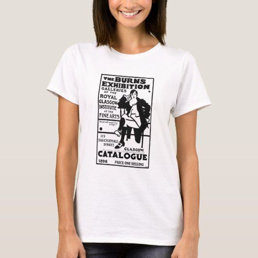 "1896 Burns Exhibition" T-shirt (Voorkant)