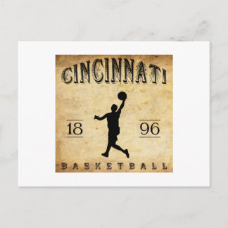 1896 Cincinnati Ohio Basketball Briefkaart