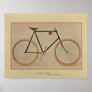 1896 Fietsenbandjes, kleurenafdrukken en kunstafdr Poster