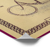 1896  fietsenmagazijn en kunstwerk Poster (Hoek)