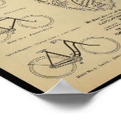 1896  fietsenmagazijn en kunstwerk Poster (Hoek)