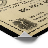 1896  fietsenmagazijn en kunstwerk Poster (Hoek)