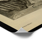 1896 fietsenmagazijn en kunstwerk Poster (Hoek)