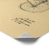 1896  fietspatroon — oude afdrukken poster (Hoek)