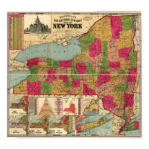 1896 Kaart van de spoorwegen en de stadswijken van