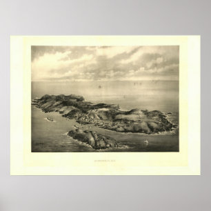  1896 Monhegan Island Print