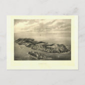  1896 Monhegan Island Print Briefkaart (Voorkant)