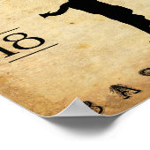 1896 New York City New York Poster (Hoek)