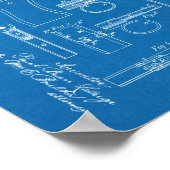 1896 Pistool Magazine Kunsttekenafdrukken voor pat Poster (Hoek)