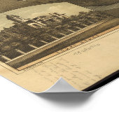 1896 St. Thomas, Ontario Bird's Eye Panoramic Map Poster (Hoek)