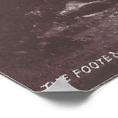 1896 Team voor Football aan het College Poster (Hoek)