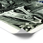 1896 US Five Dollar Silver Certificate Poster (Hoek)