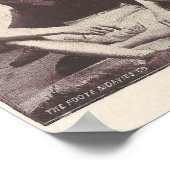 1896 Varsity College Boat Crew Poster (Hoek)