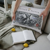 1896 Zilvercertificaat Bankbiljet – Koppelcadeau Kussen