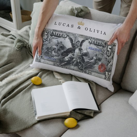 1896 Zilveren Certificaat Bankbiljet - Kaartgesche Kussen