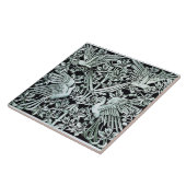 1897 Antiek ara's en platanen Tegeltje (Zijkant)