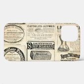 1897 Franse krantenadvertentie Case-Mate iPhone Case (Achterkant (horizontaal))