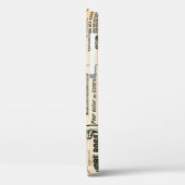 1897 Franse krantenadvertentie Case-Mate iPhone Case (Achterkant / Links)