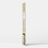 1897 Franse krantenadvertentie Case-Mate iPhone Case (Achterkant / Rechts)