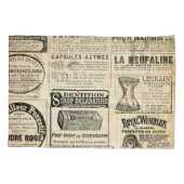 1897 Franse krantenadvertentie Kussensloop (Achterkant)