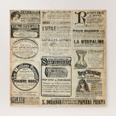 1897 Franse krantenadvertentie Legpuzzel (Verticaal)