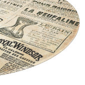1897 Franse krantenadvertentie Snijplank (Hoek)
