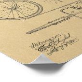 1897 Kunsttekenafdrukken zonder wirwar van kabels Poster (Hoek)