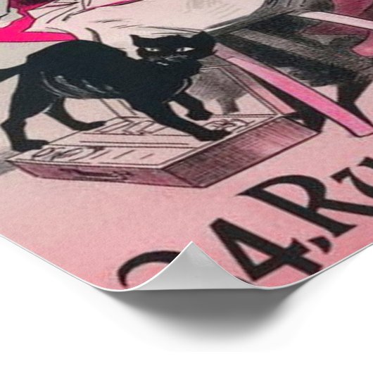 1897 Parijs Expositie de Tableaux Poster (Hoek)