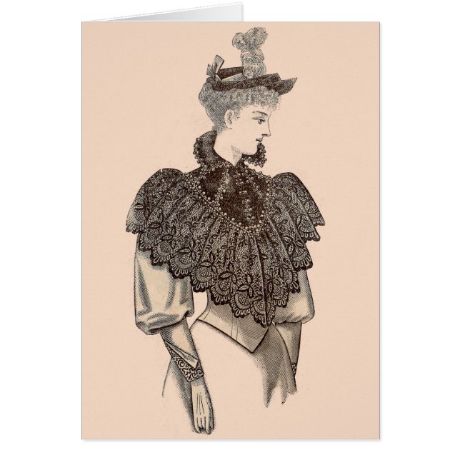 1897 Victoriaans vrouw (Voorkant)