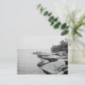 1898 Apostle Islands, Devils Island, Lake Superior Briefkaart (Staand voorkant)