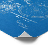 1898 , draailoze fietspataderafdrukken poster (Hoek)