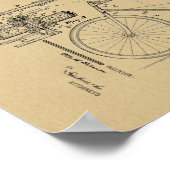 1898 , draailoze fietspataderafdrukken poster (Hoek)