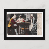 1898  Eerste Thanksgiving Diner Briefkaart (Voorkant)