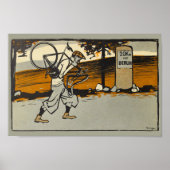 1898 fiets Feininger and Art Poster (Voorkant)