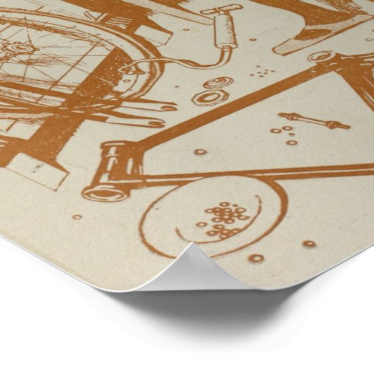 1898  fiets Feininger and Art Poster (Hoek)