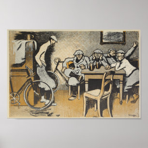 1898  fiets Feininger and Art Poster