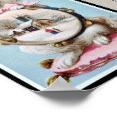 1898, Kleding, Hond, Adverteren,  Poster (Hoek)