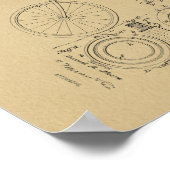 1898  luchtfietspataderafdrukken poster (Hoek)