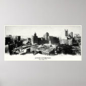 1898 New York Panorama Poster (Voorkant)