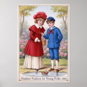 1898  Outdoor Mode Wall Poster (Voorkant)