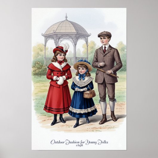 1898  Outdoor Mode Wall Poster (Voorkant)