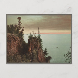 1898 Pulpit Rock, Presque Isle Park Marquette, MI Briefkaart