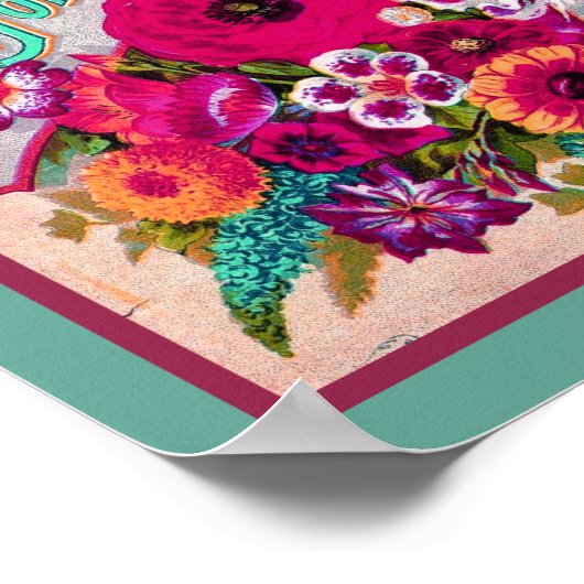 1898 Salzer Seed Company Catalogus Poster (Hoek)