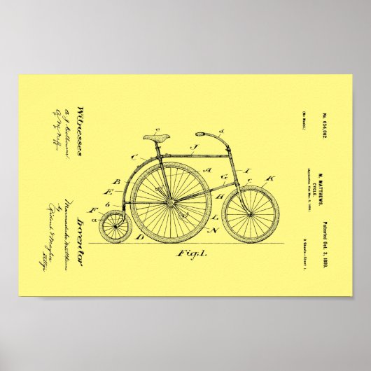 1899  brochure met fietspatroon poster (Voorkant)