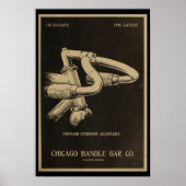 1899  Chicago Bicycle Magazine en Art Print (Voorkant)